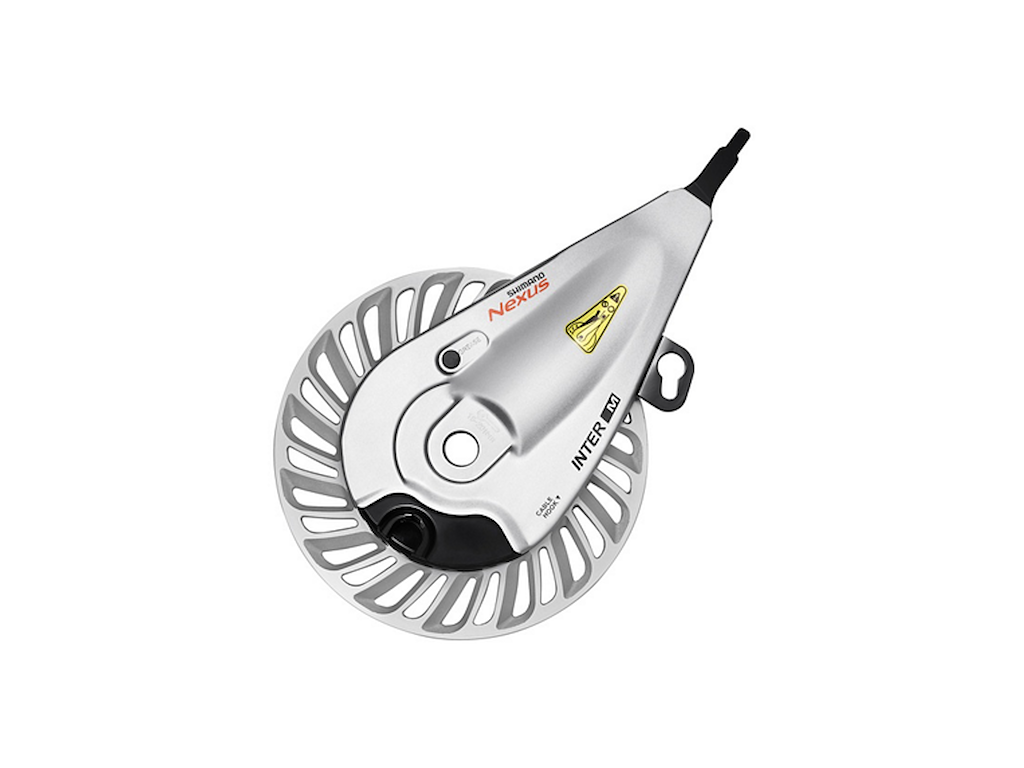 Nexus Rullebremse Front Br C6001  W 4.0mm Låse Møtrik fra Shimano