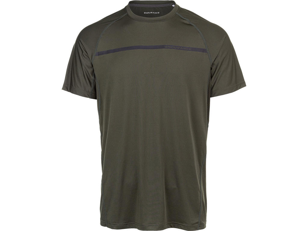 Serzo   T Shirt M. Korte ærmer   Herre   Rosin    Str. S fra Endurance
