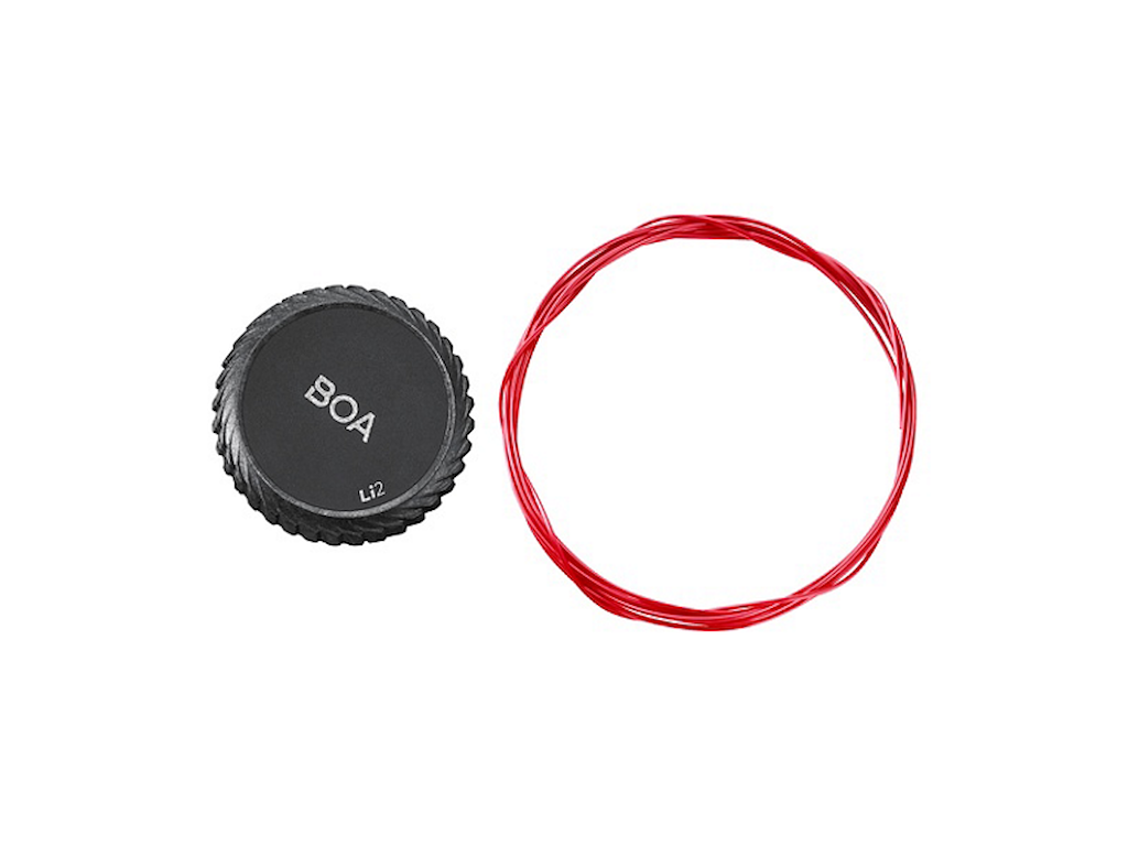 Rc902 Boa Li2 Kit   Venstre   Rød fra Shimano