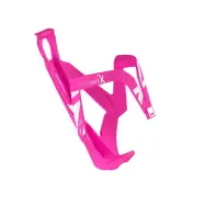 Bottle Cage Custom Racex Pink Fluo, White Graphic   Flaskeholder fra Elite