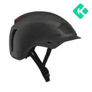 Hjelm Next Kineticore Matte Black L +led   Cykelhjelm fra Lazer