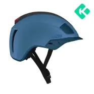 Hjelm Next Kineticore Matte Blue Emerald L +led   Cykelhjelm fra Lazer