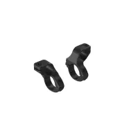 Forlænger Brackets Aero Black 31.8mm  22.2mm  Alloy   Cykelreservedele fra Pro