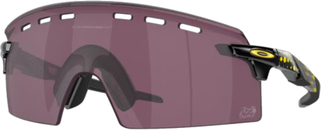 Encoder Strike Vented   Yellow   Prizm Ruby (tour De France) fra Oakley